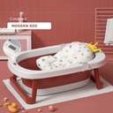 Foldable soft Bathtub with soft material and comfortable Pillow