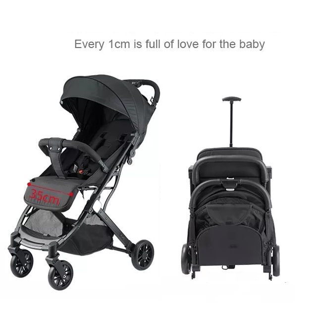 Lightweight and Compact Travel Stroller: Easy for Airplane Use