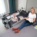 Plain Deluxe Double Layer Bed
