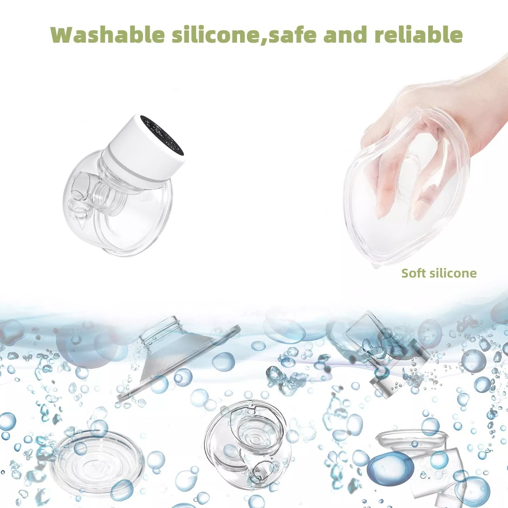 The Ultimate Hands-Free Breastfeeding Solution: Portable and Customizable Wearable Breast Pump