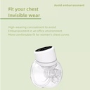 The Ultimate Hands-Free Breastfeeding Solution: Portable and Customizable Wearable Breast Pump