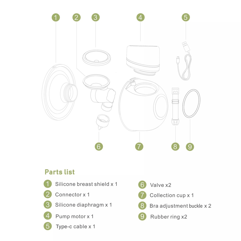 The Ultimate Hands-Free Breastfeeding Solution: Portable and Customizable Wearable Breast Pump