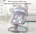 The Best 3-in-1 Deluxe Electric Auto Swing Rocker for Your Babys Comfort and Entertainment by Mastela Brand
