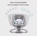 The Best 3-in-1 Deluxe Electric Auto Swing Rocker for Your Babys Comfort and Entertainment by Mastela Brand
