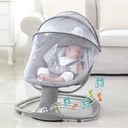 The Best 3-in-1 Deluxe Electric Auto Swing Rocker for Your Babys Comfort and Entertainment by Mastela Brand