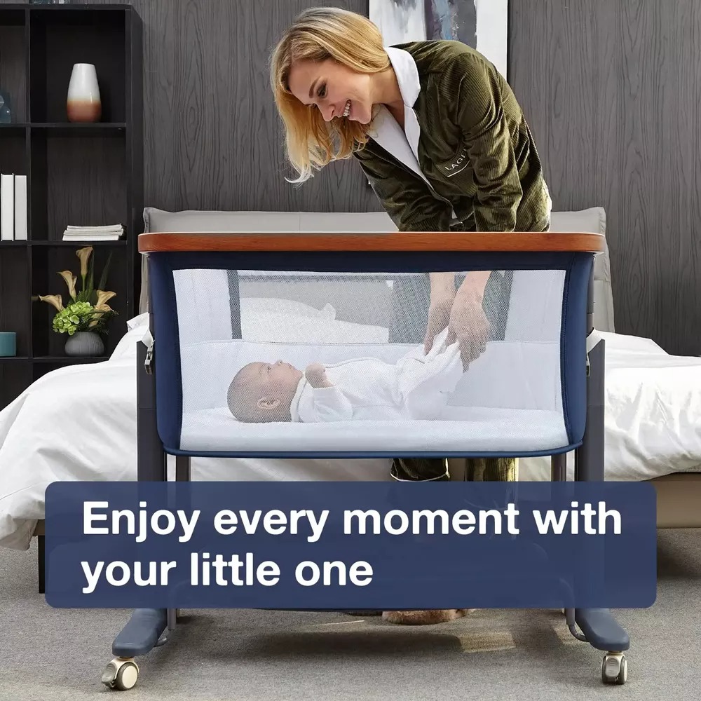 The Best Portable Bedside Bassinet: Newborn Co-Sleeper and Baby Sleeping Crib with Storage