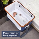 The Best Portable Bedside Bassinet: Newborn Co-Sleeper and Baby Sleeping Crib with Storage