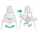 Soft Electric Musical Vibrating Bouncer, Swing, and Rocking Chair with Rotating Light Toys: The Ideal Baby Entertainment Center