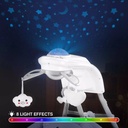 Soft Electric Musical Vibrating Bouncer, Swing, and Rocking Chair with Rotating Light Toys: The Ideal Baby Entertainment Center