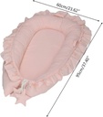 Beautiful and cozy baby nest, ideal for rest and play