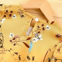 Dress Autumn Women Clothing Long Sleeve Flower Dress.