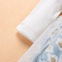 Long sleeve baby dress flower baby princess .