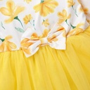 Long sleeve baby dress flower baby princess .