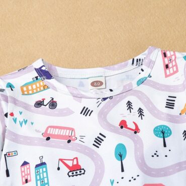 Unisex comfortable Amp cute baby romper.
