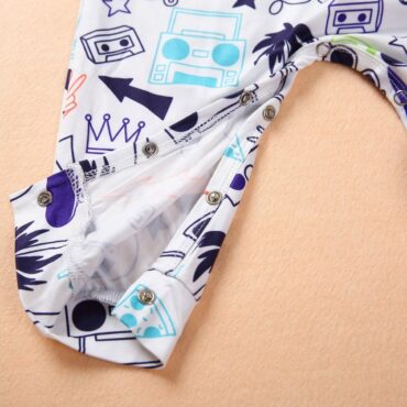 Unisex comfortable Amp cute baby romper.