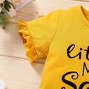 Little miss sassy Baby Girl Short Sleeve Sunflower Floral Pants 2Pcs Summer Outfit Sets