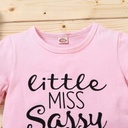 Little miss sassy Baby Girl Short Sleeve Sunflower Floral Pants 2Pcs Summer Outfit Sets