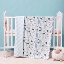 baby life Fleece swaddle blanket 110x155cm
