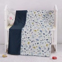 baby life Fleece swaddle blanket 80x100cm