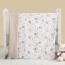 baby life Fleece swaddle blanket 80x100cm