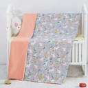 baby life Fleece swaddle blanket 80x100cm
