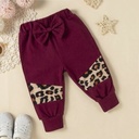 Daddys Girl Mommys World Autumn Winter Baby Girl Clothes Set 3pcs Leopard HeadbandLong Sleeve Tshirt Pants Newborn Clothes