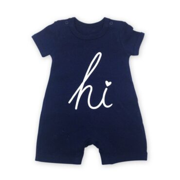 Summer Newborn Popular Short Sleeve Cotton Baby Romper Clothes cloud