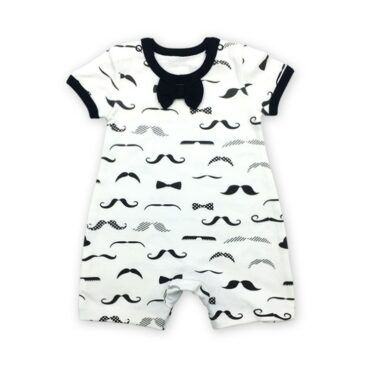 Summer Newborn Popular Short Sleeve Cotton Baby Romper Clothes cloud
