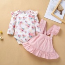 High Quality cotton baby girl dress for baby girl summer Printed kids dress sets
