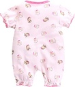 Baby Girls Summer Rompers Short Sleeve Jumper Cartoon Playsuit Cotton Outfits