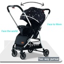 Reversible Handle Travel System Luxury Lightweight Baby Stroller