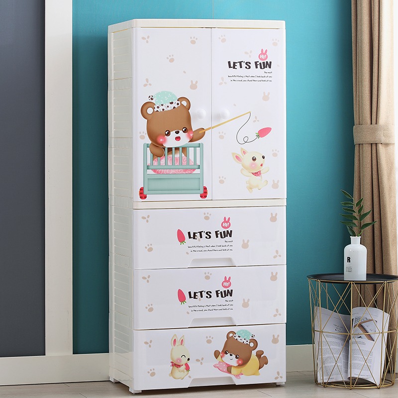Baby life Plastic Cabinet Drawers Storage