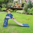 Indoor Slide With Basketball Hoop