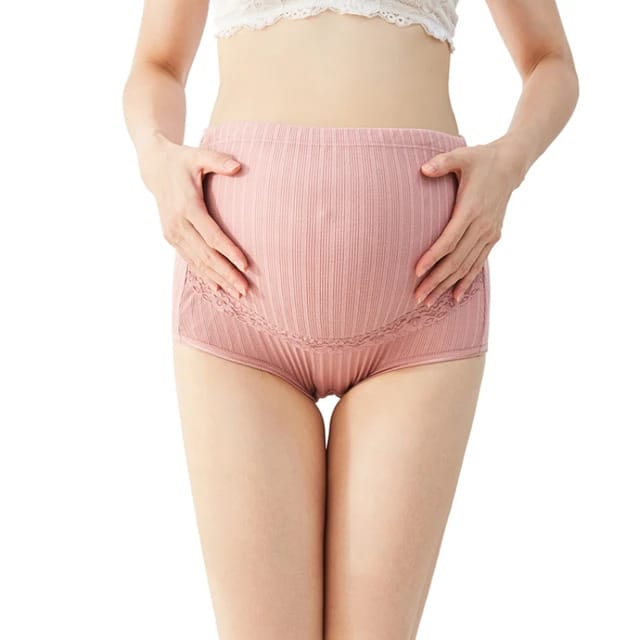 Maternity Lace High Waist Panties