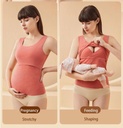 Soft Double Layer Maternity Breastfeeding Shirt