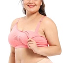 Plus Size Cotton Maternity Breast Feeding Sport Bra