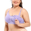 Plus Size Cotton Maternity Breast Feeding Sport Bra