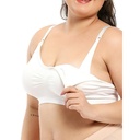 Plus Size Cotton Maternity Breast Feeding Sport Bra