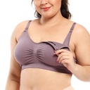 Plus Size Cotton Maternity Breast Feeding Sport Bra