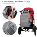 Baby Nappy Multifunction Changing Bag with External USB port -Black color