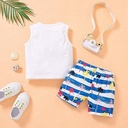 Kids Boys "Big Brother" Beach Outfit