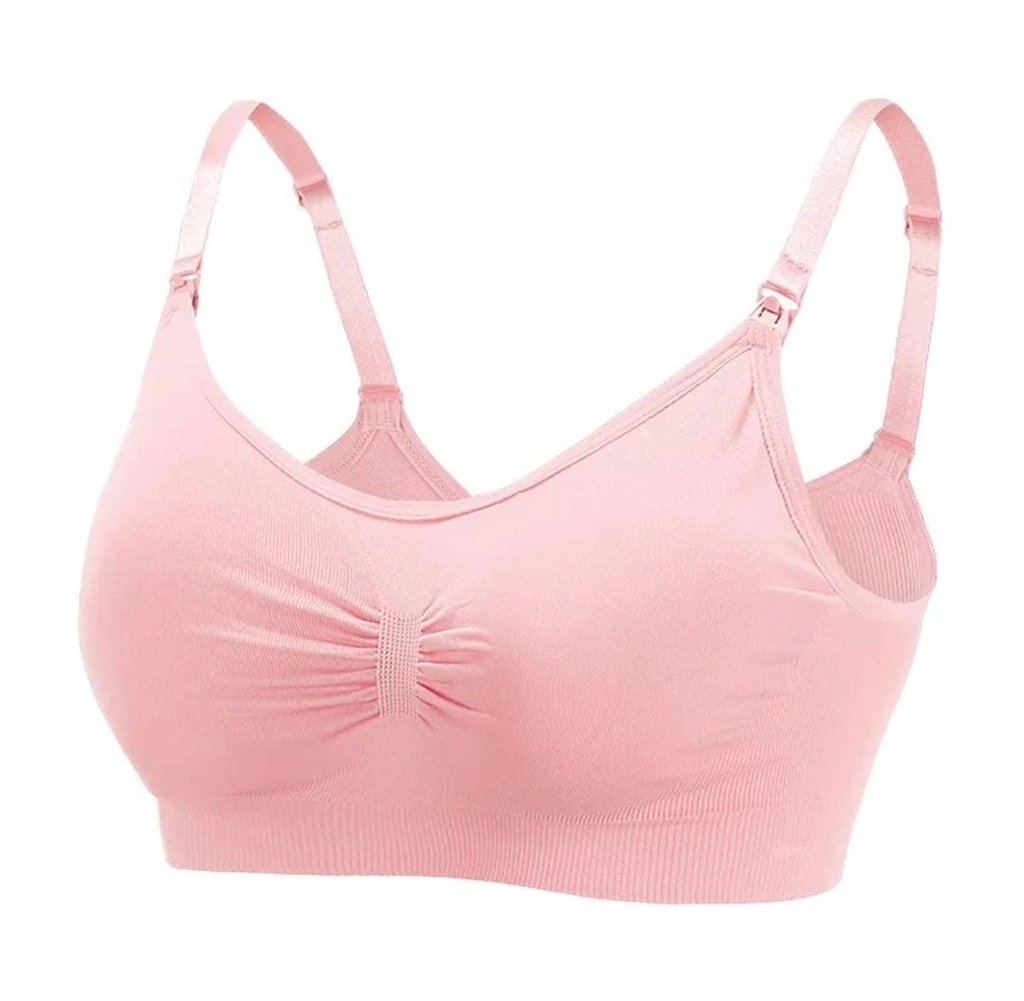 Cotton Maternity Breast Feeding Sport Bra
