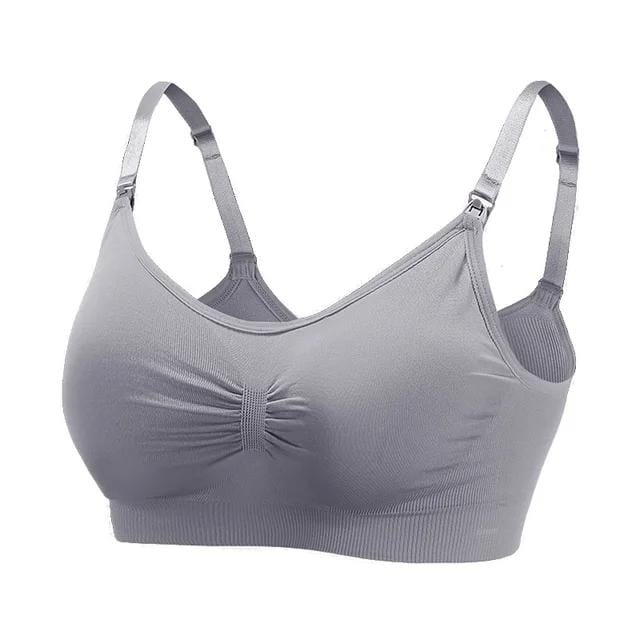 Cotton Maternity Breast Feeding Sport Bra