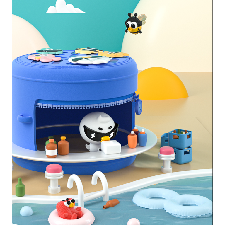 Kids Tide Round Bag