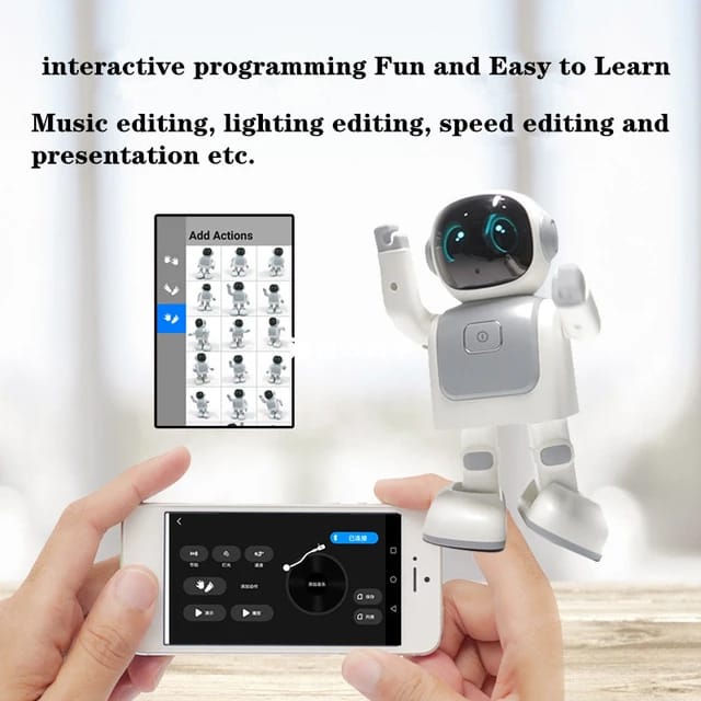 Smart Voice Conversational Robot Childrens Educational Toys