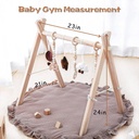 Wooden Baby Play Gym