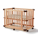 6-in-1 Baby Wooden Cot Crib