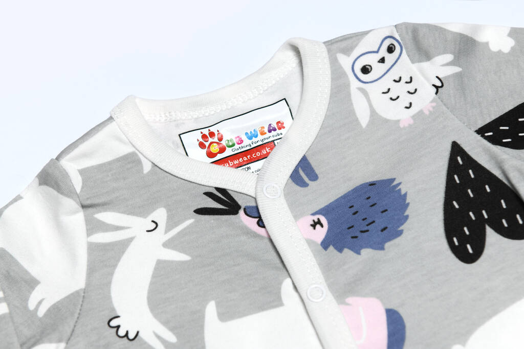 Wildlife Baby Romper