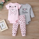 Three-piece Bodysuit and Leggings Set