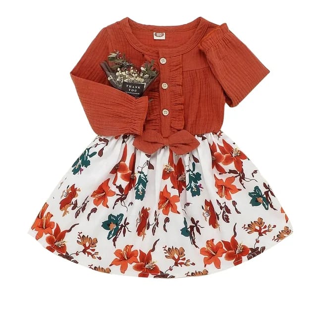 Baby girl flower dress